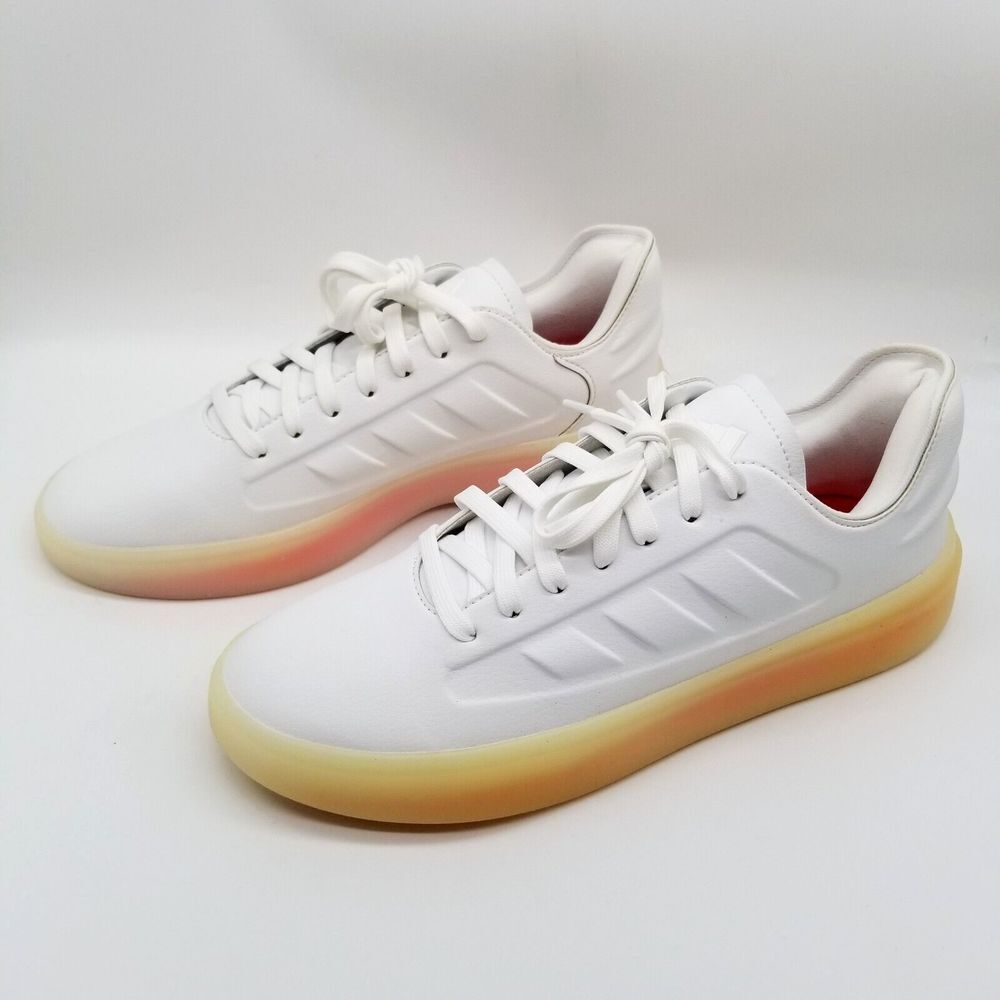 adidas Women ZNTASY Capsule Collection Shoes Sz US 9 White Leather Low‎ Top